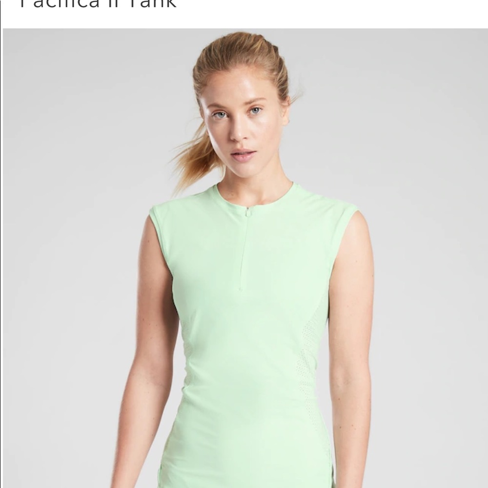 Athleta Pacifica II Tank- Mint Sorbet-NWT